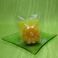 Svíčka - kytička žlutá