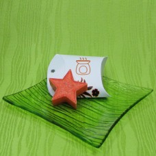 Dárková krabička (aromavosk) - hvězdička oranžová