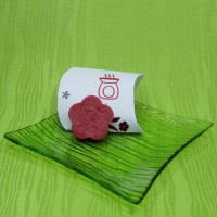 Dárková krabička (aromavosk) - kytička červená