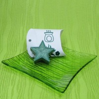 Dárková krabička (aromavosk) - hvězdička zelená